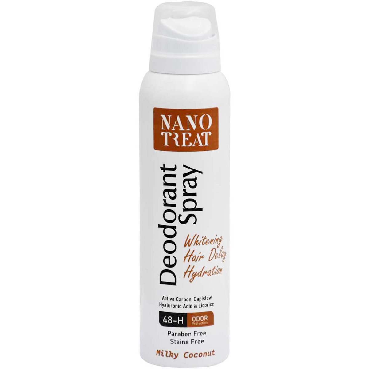 Nanotreat Milky Coconut Deodorant Spray for Women 150ml image number 0