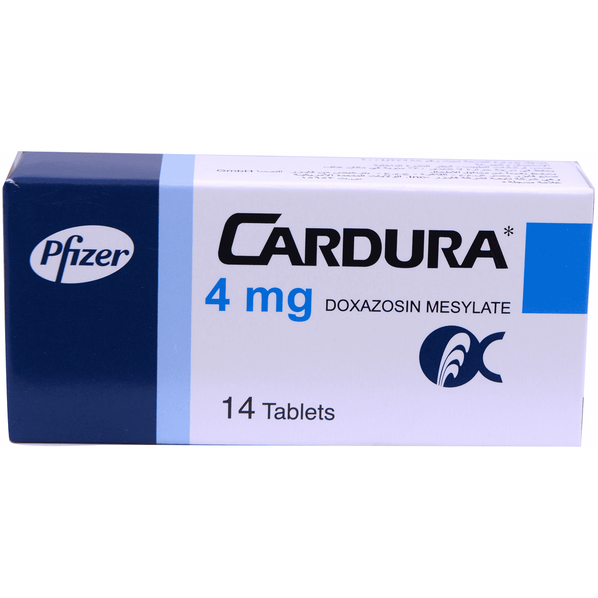 Cardura 4mg 14 Tablets image number 0