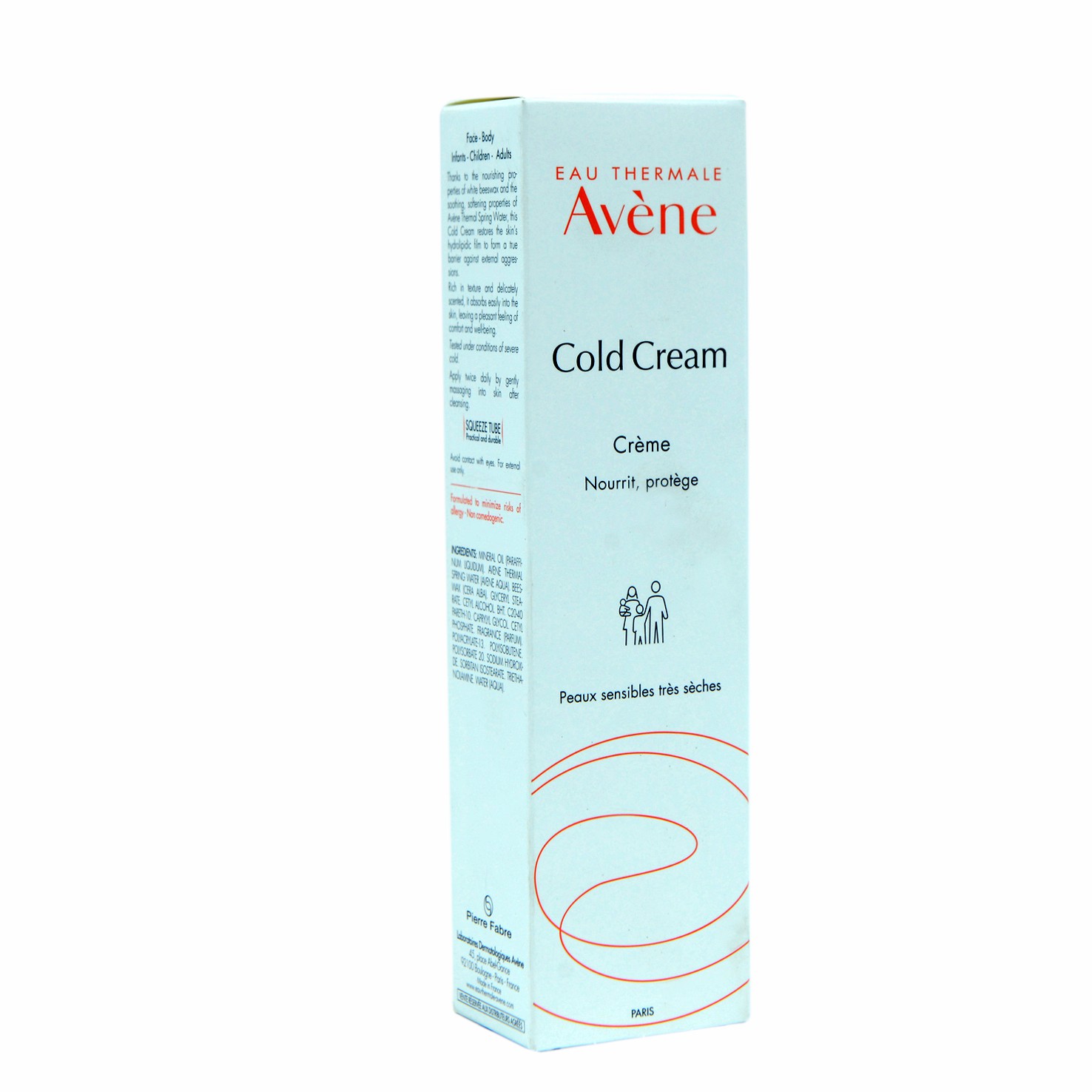 Avene Cold Cream for Very Dry & Sensitive Skin 100ml image number 0