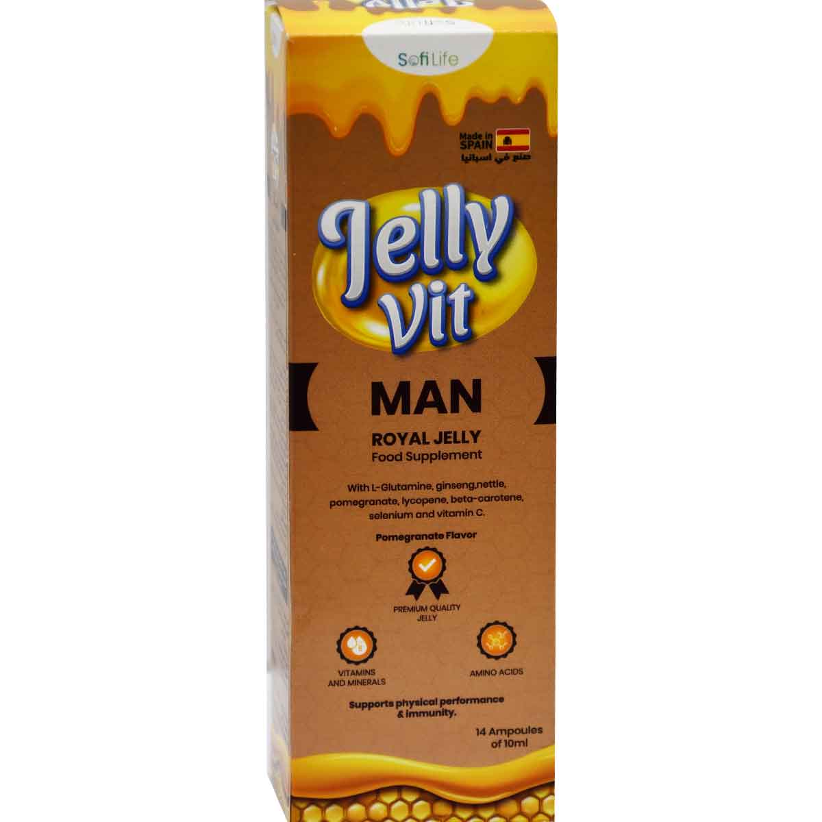 Sofi Life Jelly Vit Man 10ml 14 Ampoules image number 0