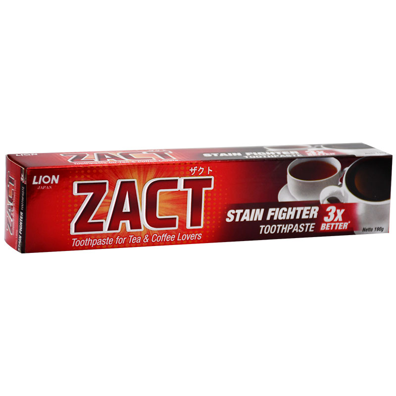 Zact Lion Stain Fighter Toothpaste 190gm image number 0