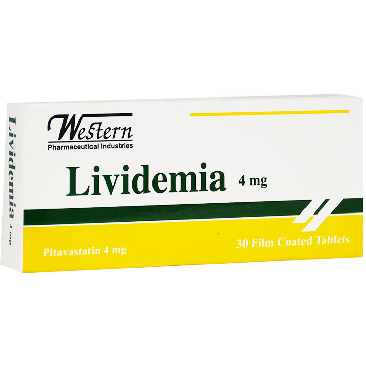 Lividemia 4mg 30 Film Coated Tablets image number 0