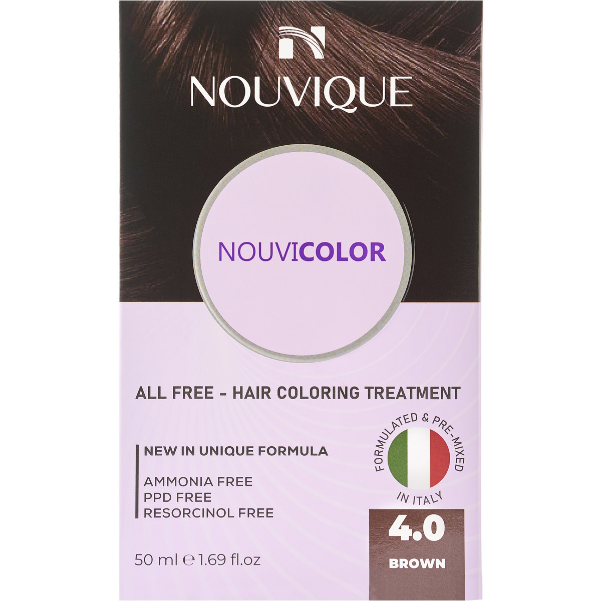 Nouvique Nouvicolor Hair Brown 50 ml/4.0 image number 0