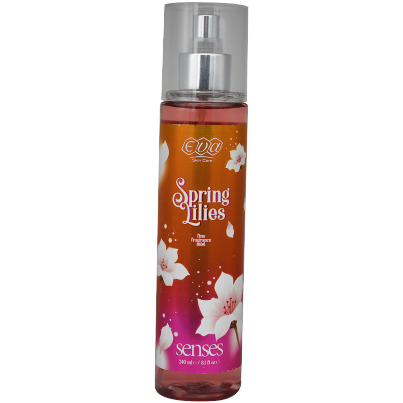 Eva Senses Spring Lilies Body Mist For Women 240ml image number 0
