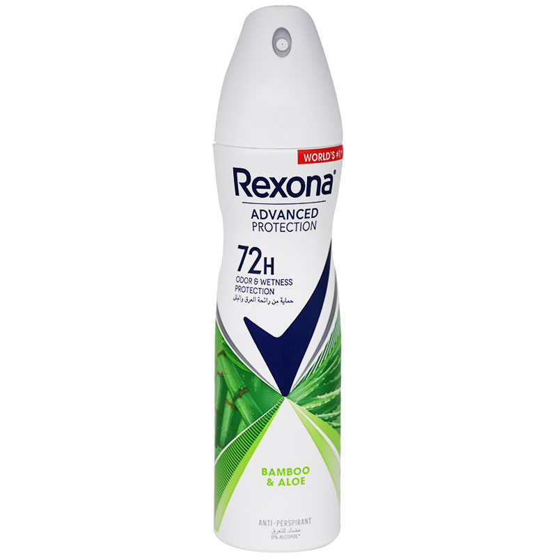 Rexona Bamboo and Aloe Deodorant Spray For Women 150ml image number 0