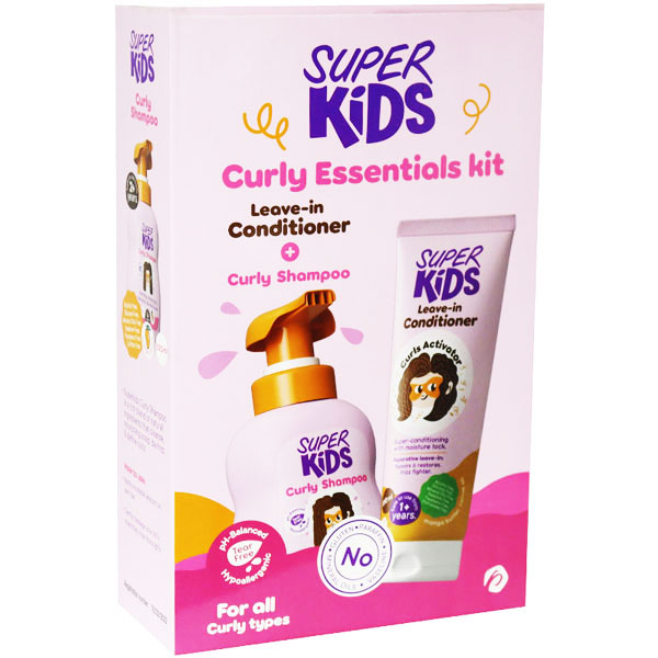 Super Kids Curly ( Shampoo 300ml + Conditioner 250ml ) (Offer Pack) image number 0