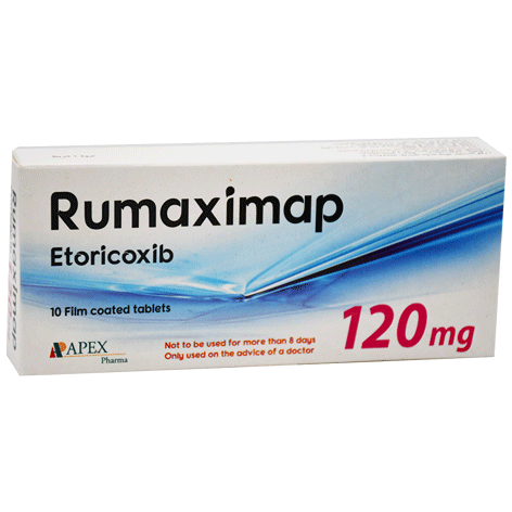 Rumaximap 120mg 10 Film Coated Tablet image number 0