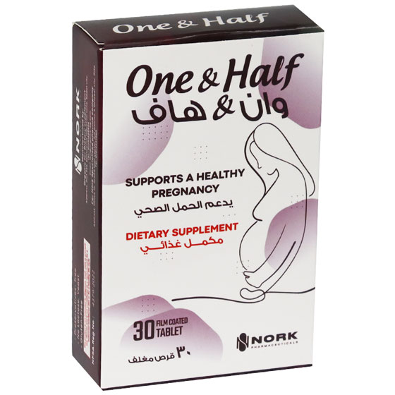 One and Half 30 Film Coated Tablets image number 0