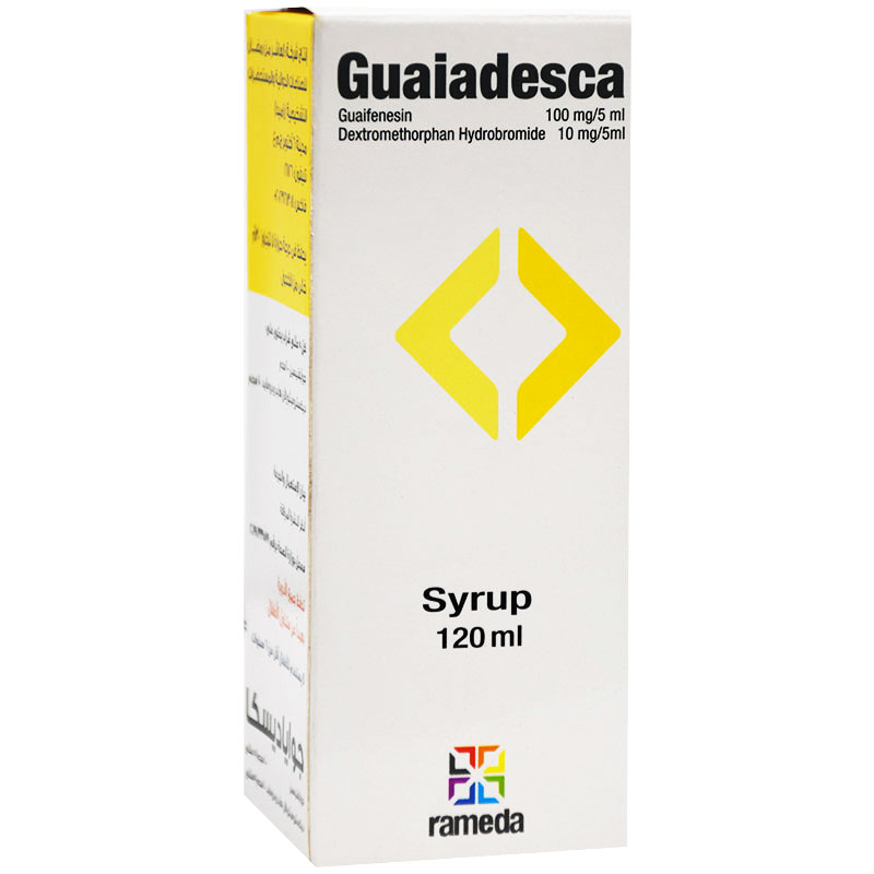 Guaiadesca (100mg+10mg)/5ml Syrup 120ml image number 0