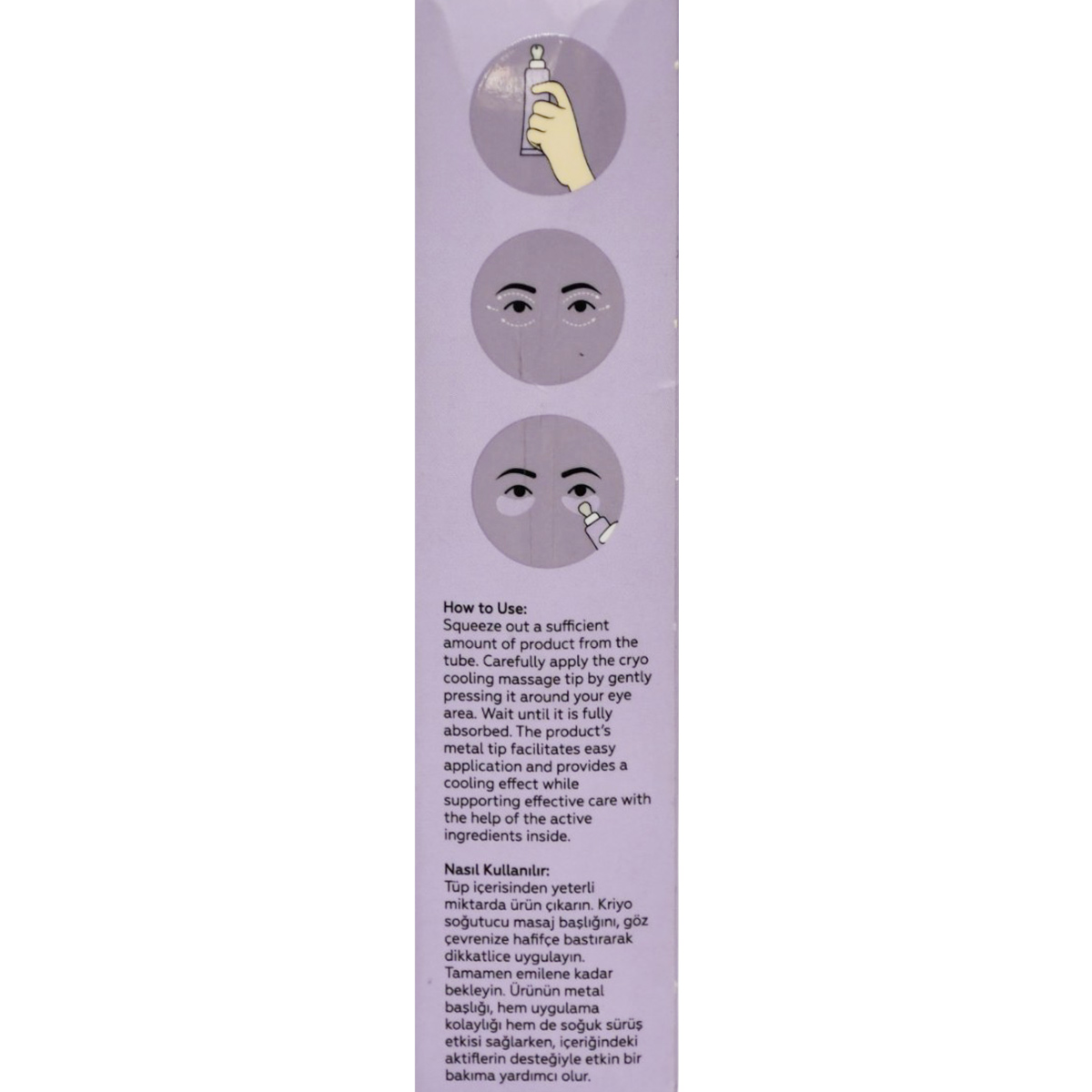 Queen Peptide and Hyaluronic Acid Eye Gel Cream 15ml image number 2