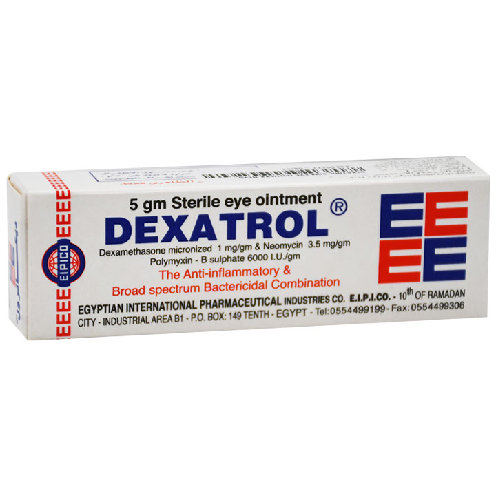 Dexatrol 5gm Eye Ointment image number 0