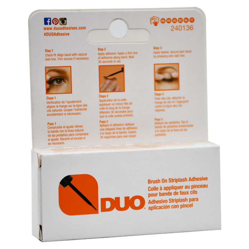 Duo Brush On Striplash Adhesive Dark Tone image number 0