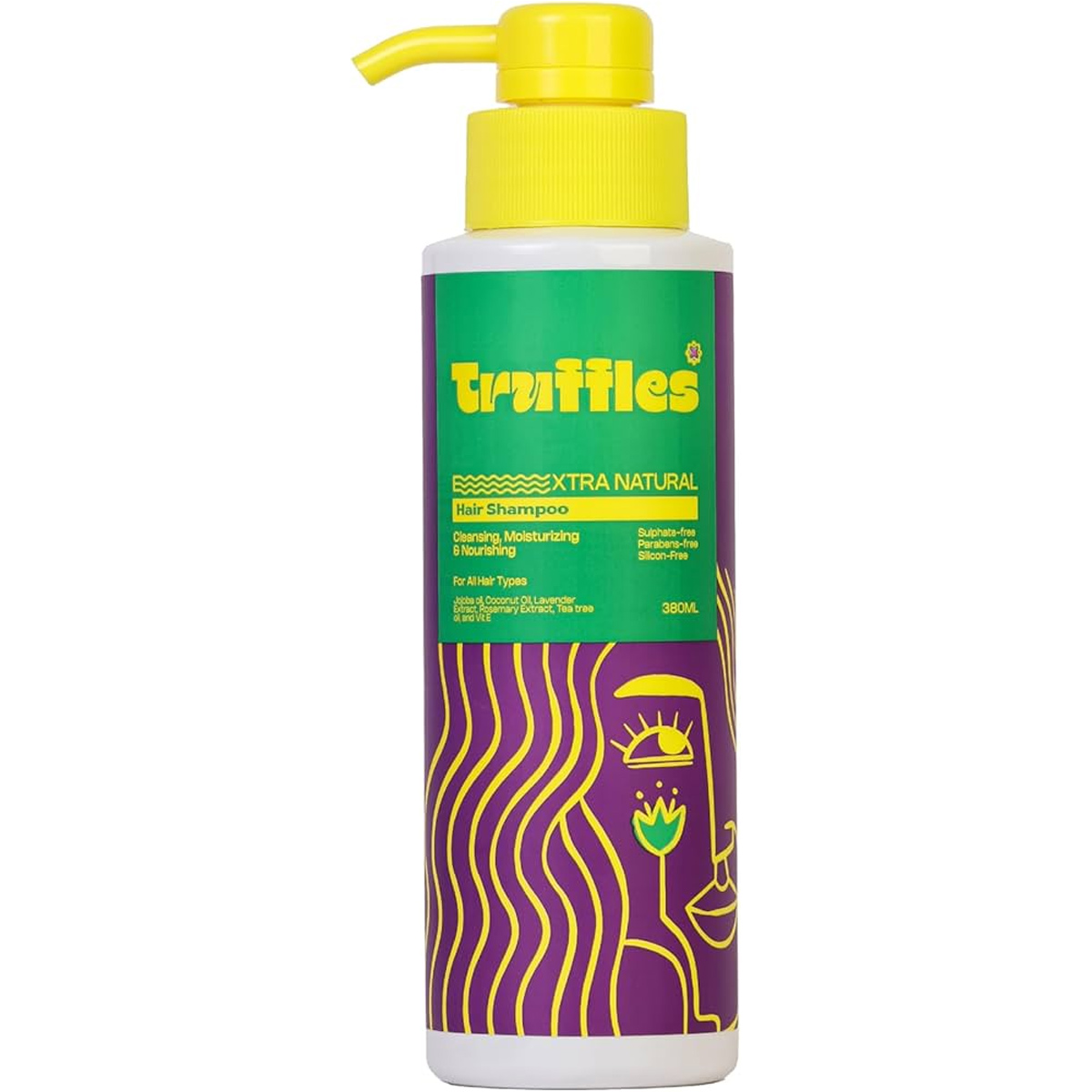 Truffles Extra Natural Hair Shampoo 380 ml image number 0