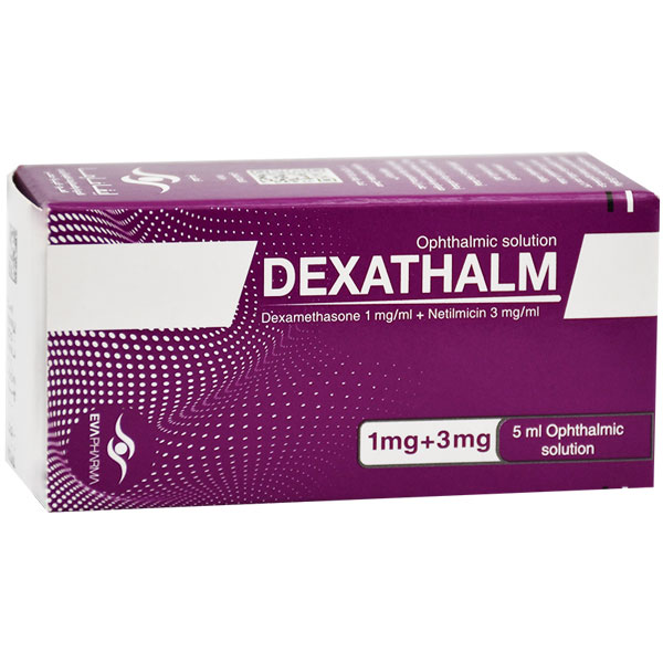 Dexathalm (1mg+3mg)/ml Eye Drop 5ml image number 0