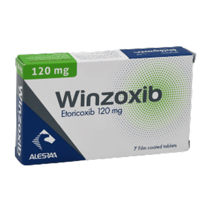 Winzoxib 120mg 7 Film Coated Tablet image number 0
