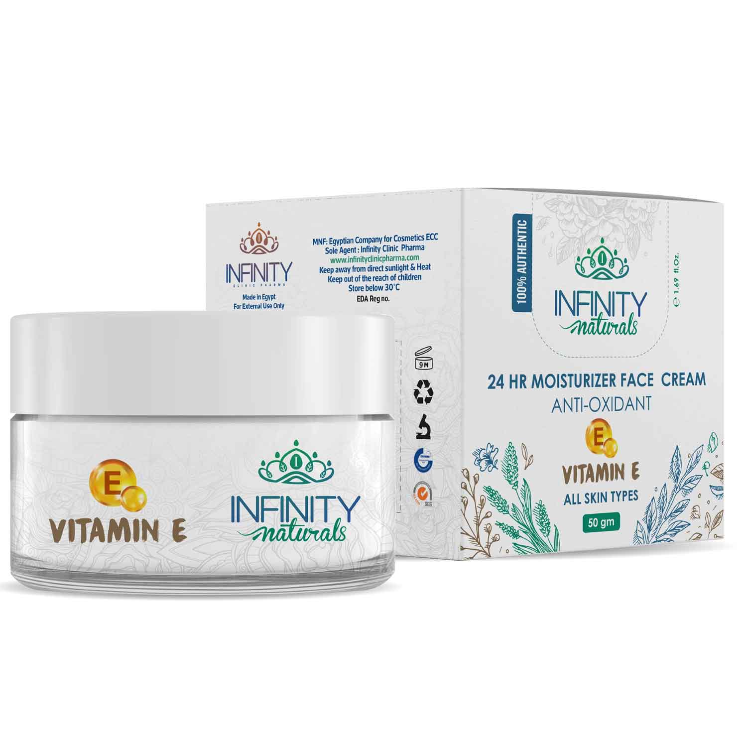 Infinity Naturals 24Hr Moisturizing Face Cream 50gm image number 0