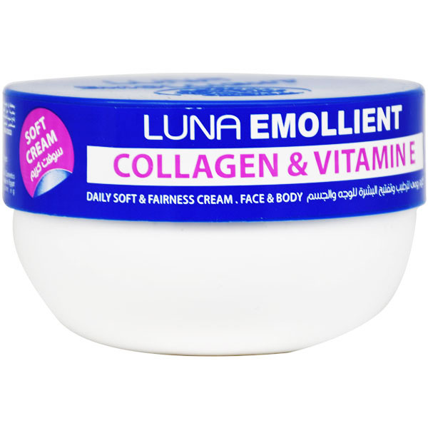 Luna Emollient Collagen and Vitamin E Cream 160gm