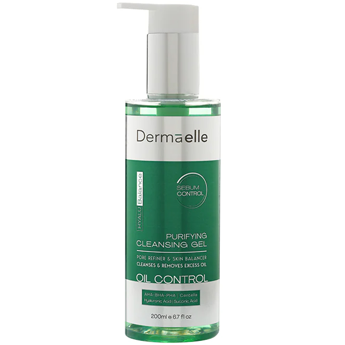Dermaelle Hyalu balance Cleanser 200 ml image number 0