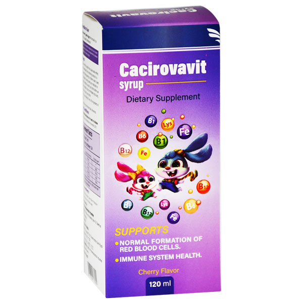 Cacirovavit Cherry Flavor 120ml Syrup image number 0