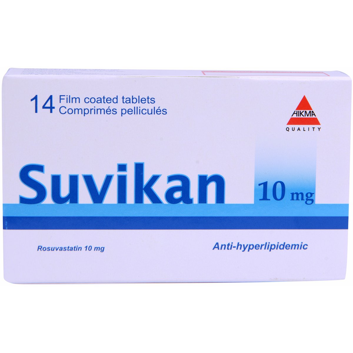 Suvikan 10mg 14 Film Coated Tablets image number 0