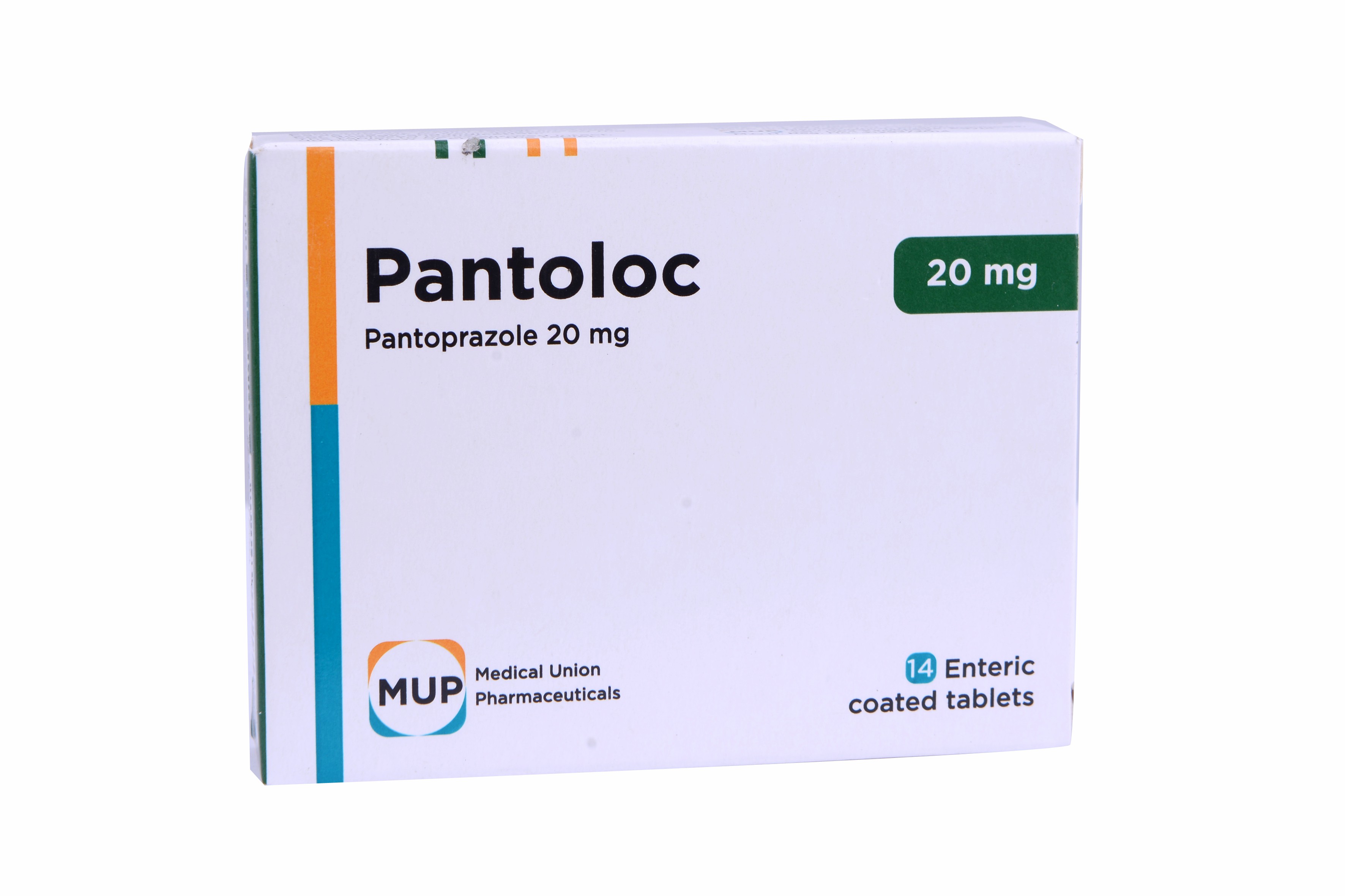 Pantoloc 20mg 14 Tablets image number 0