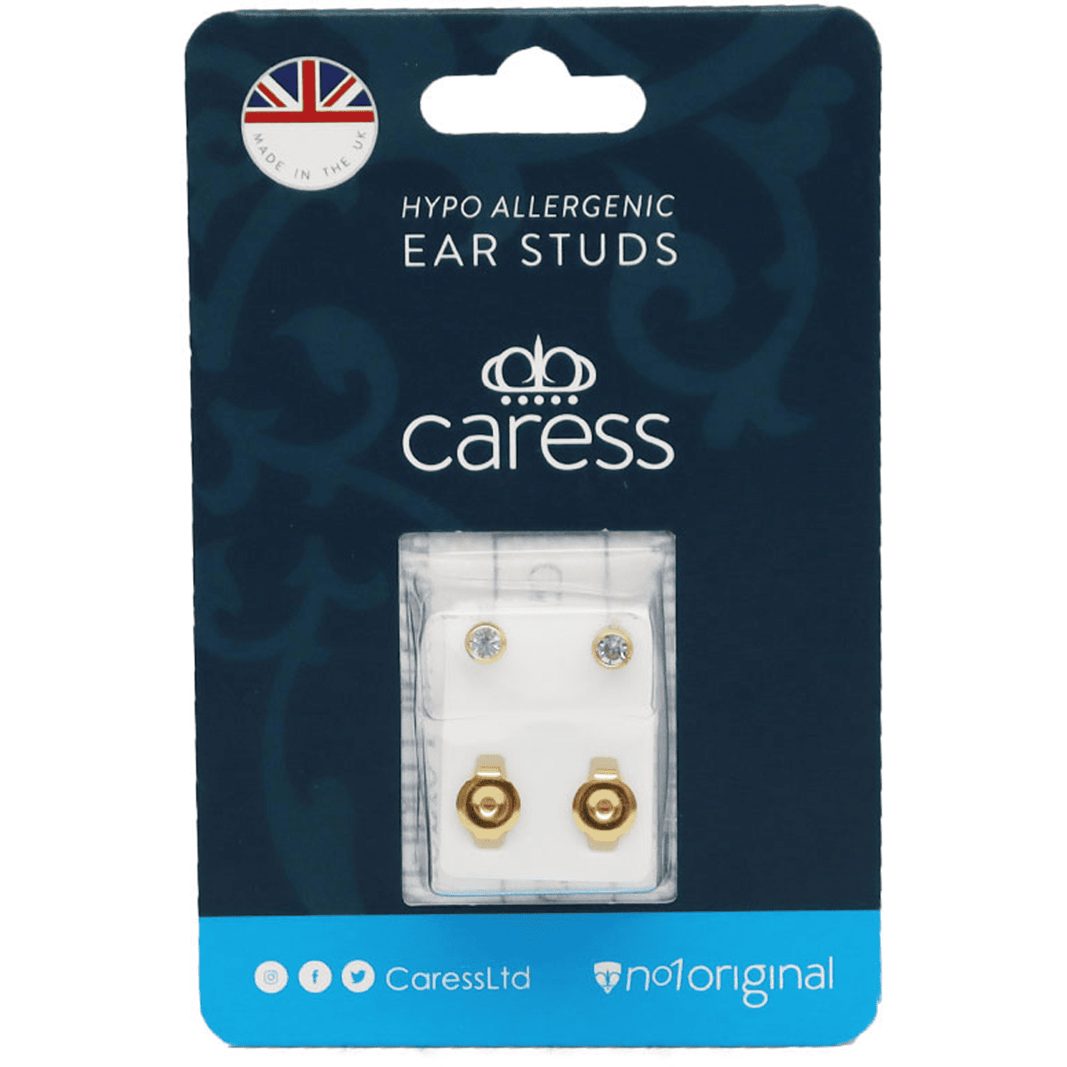 Caress Ear Studs Ruby/19 image number 0