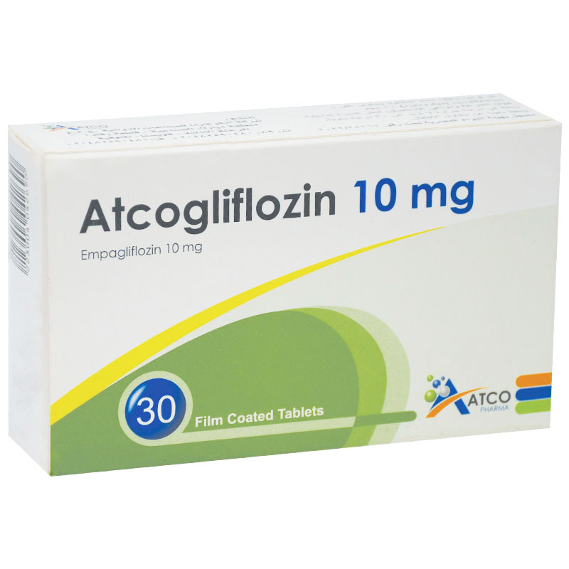 Atcogliflozin 10mg 30 Film Coated Tablet image number 0