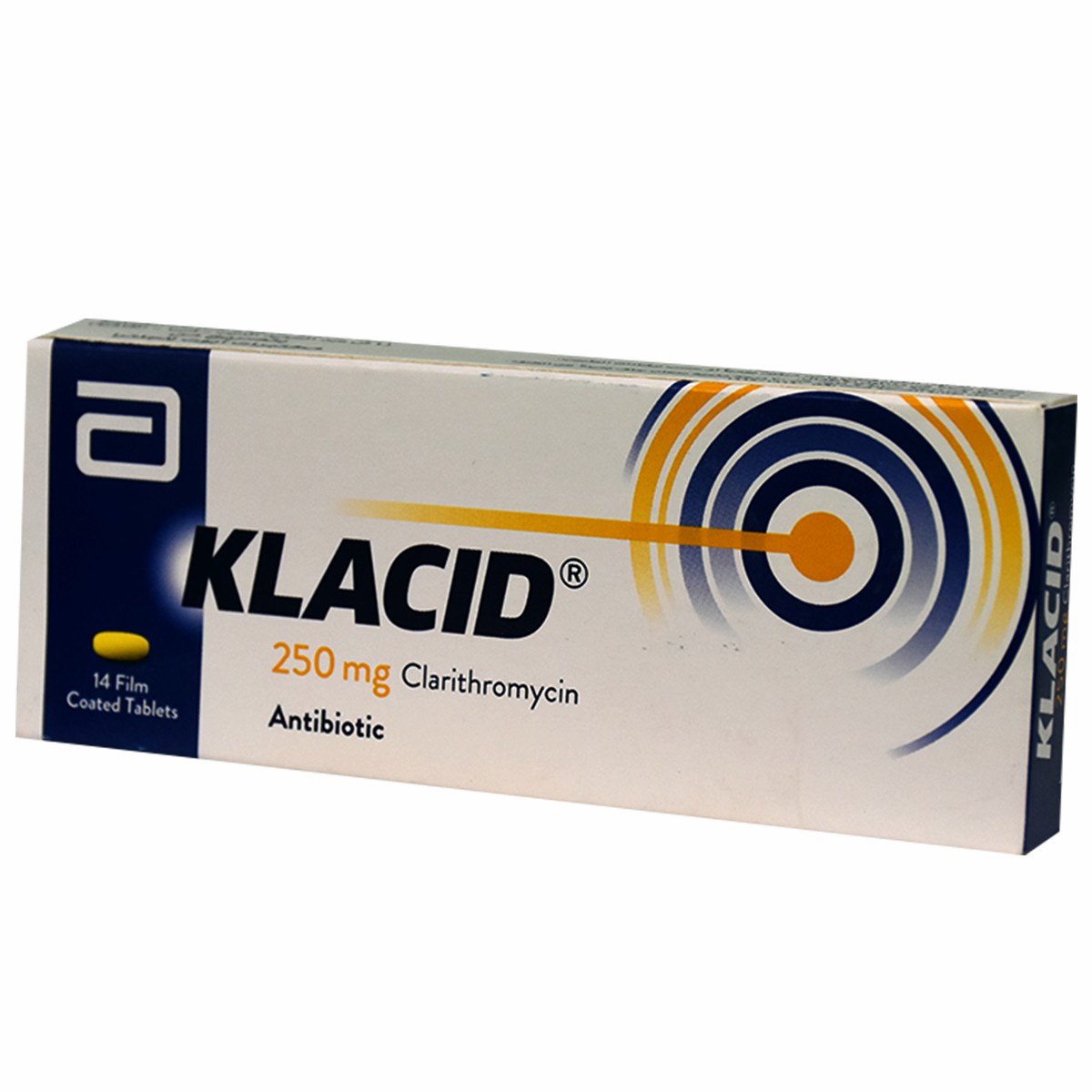 Klacid 250mg 14 Tablets image number 0