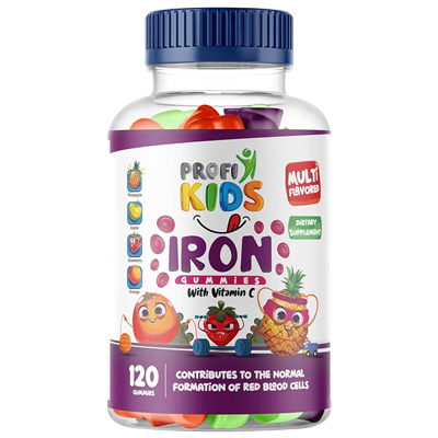 Profikids Iron Multiflavor 120 Gummies image number 0