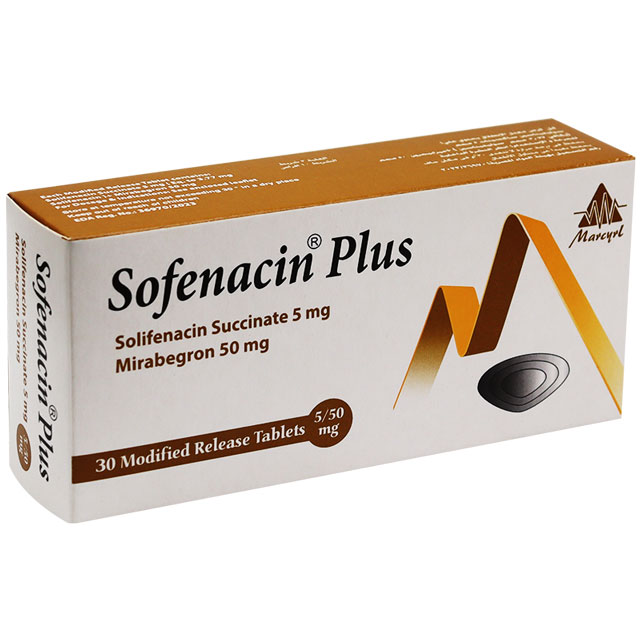 Sofenacin Plus 5mg/50mg 30 Modified Release Tablets image number 0