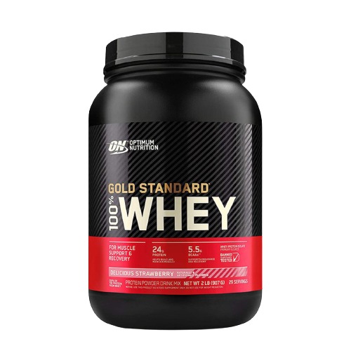 ON Whey Gold Stand Delicious Strawberry 907gm image number 0
