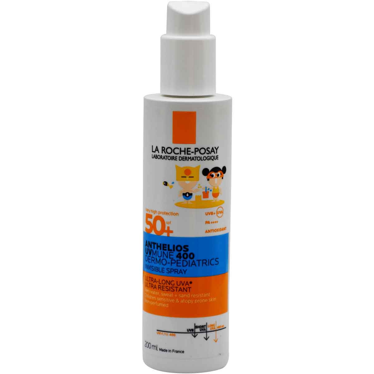 La Roche Anthelios UVM 400 Kids SPF(50+) Spray 200 ml image number 0