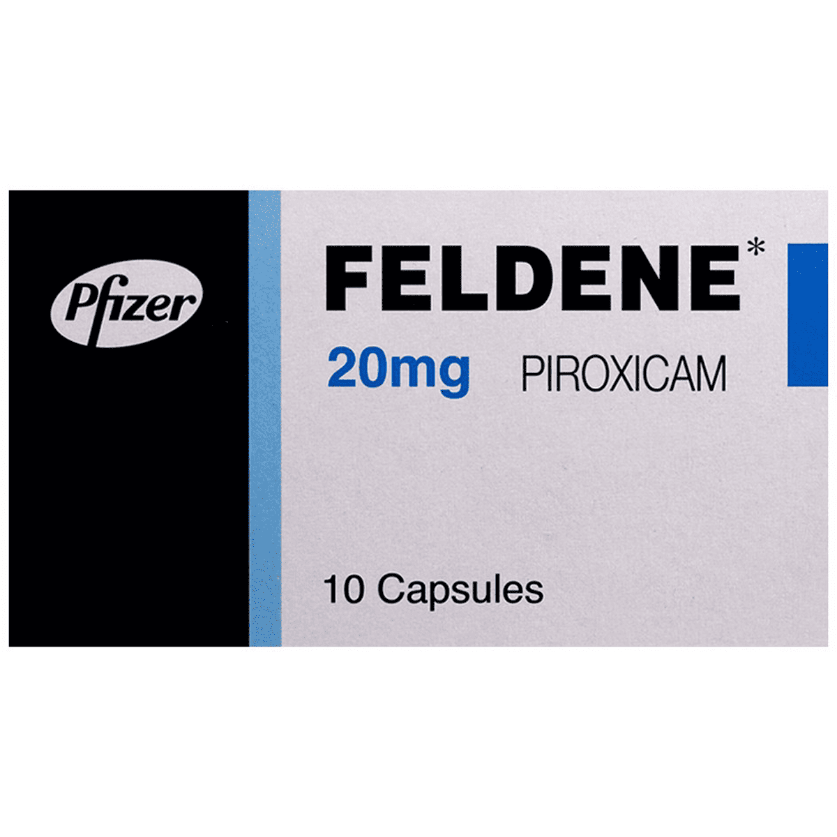 Feldene 20mg 10 Capsules image number 0