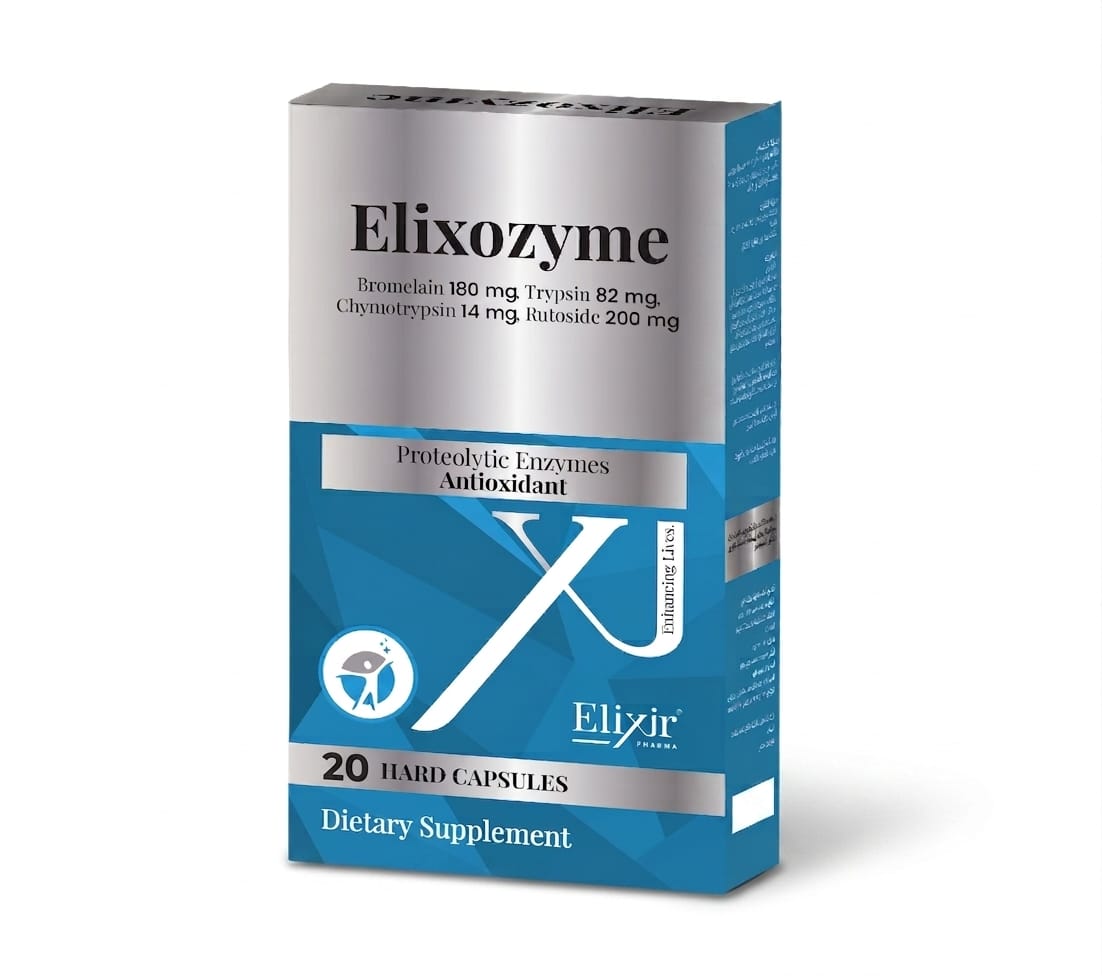 Elixozyme 20 Capsules image number 0