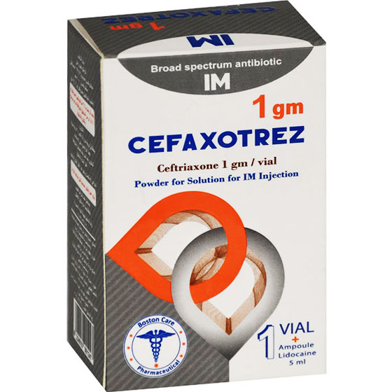 Cefaxotrez 1gm IM 1 Vial image number 0