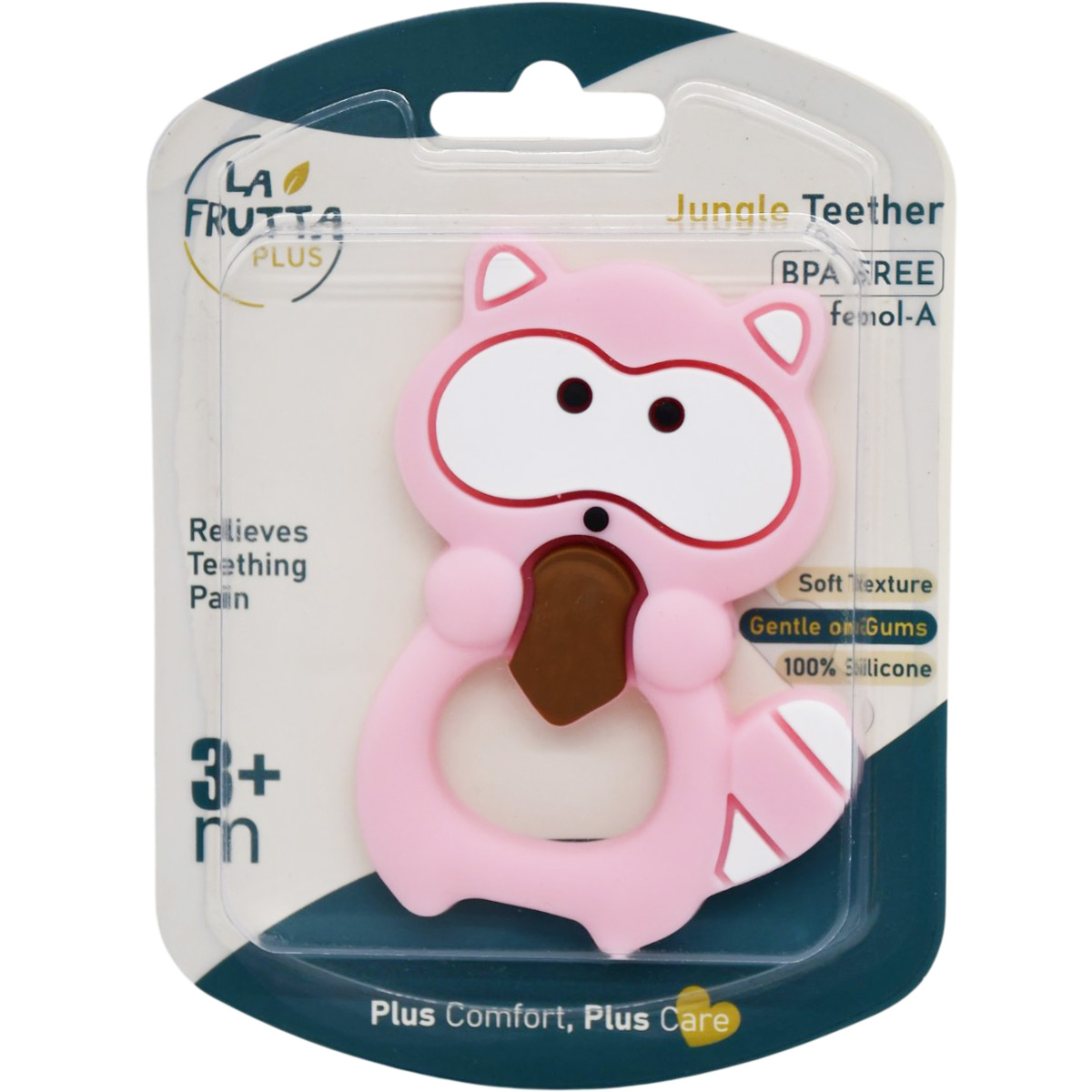 La Frutta Silicone Jungle Teether (+3 Month) image number 0