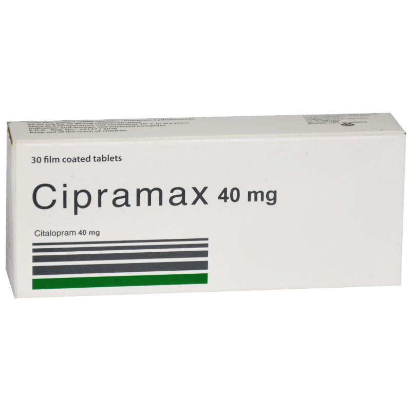 Cipramax 40mg 30 Tablets image number 0