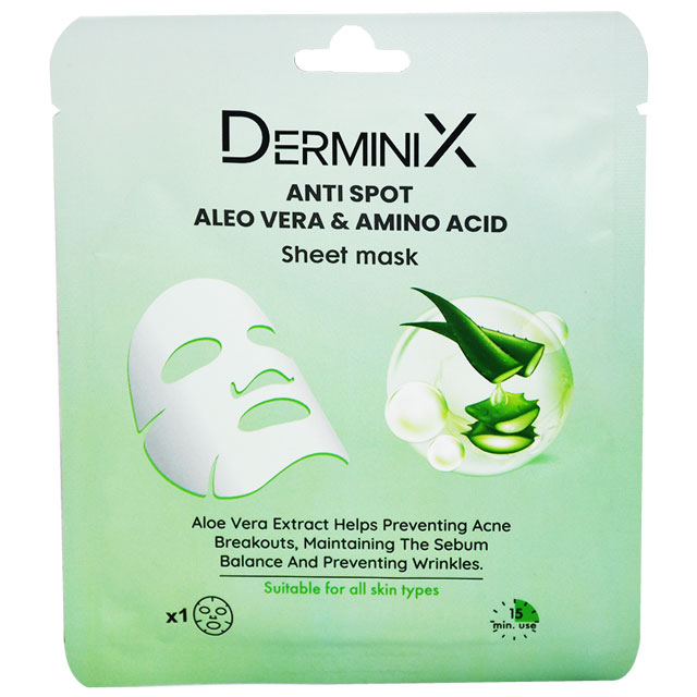 Derminix Anti Spot Aloe Vera and Amino Acid Mask image number 0