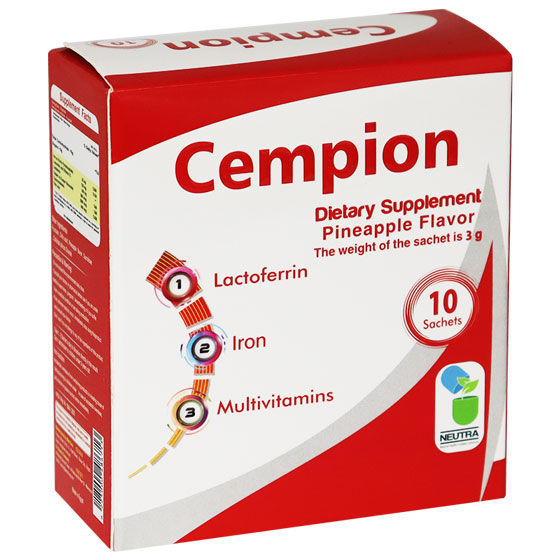 Cempion Pineapple Flavour 10 Sachets image number 0