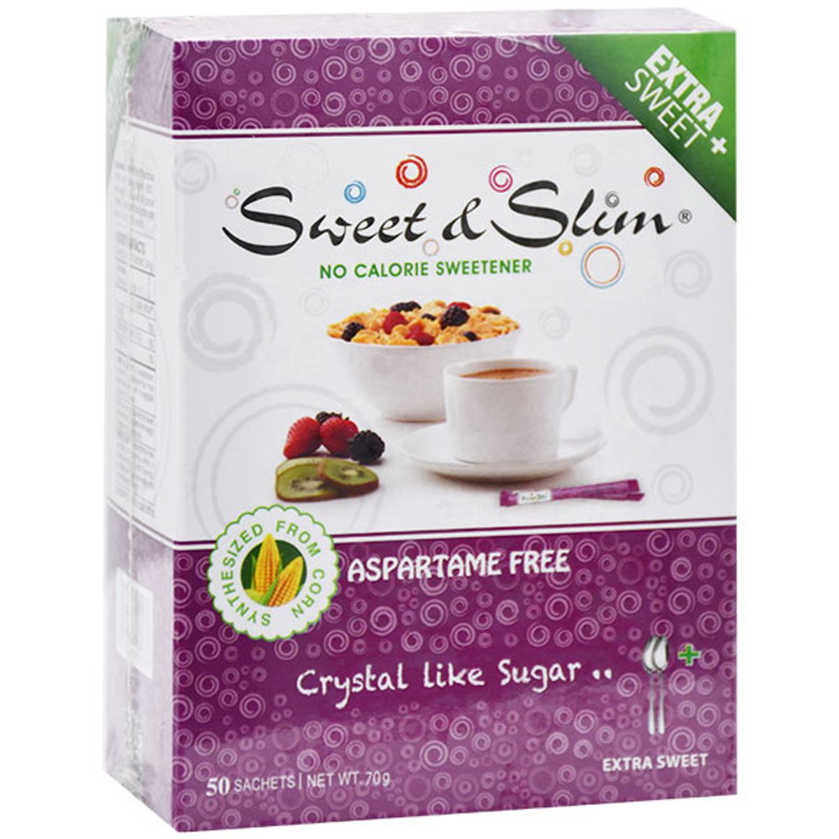 Sweet & Slim No Calories Sweet.Xt.Sweet 50 Sachets image number 0