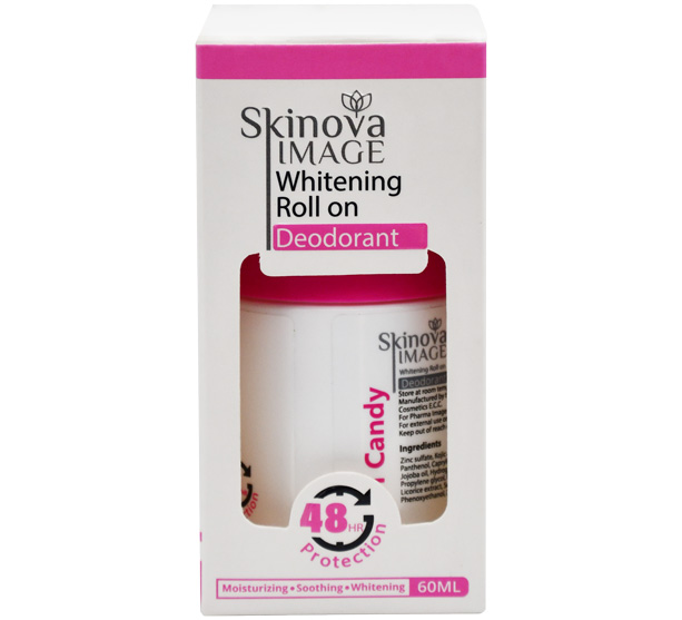 Skinova Image White Cotton Candy Deodorant Roll On 60ml image number 0
