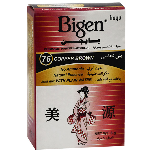 Bigen Hair Colour Copper Brown/76 image number 0