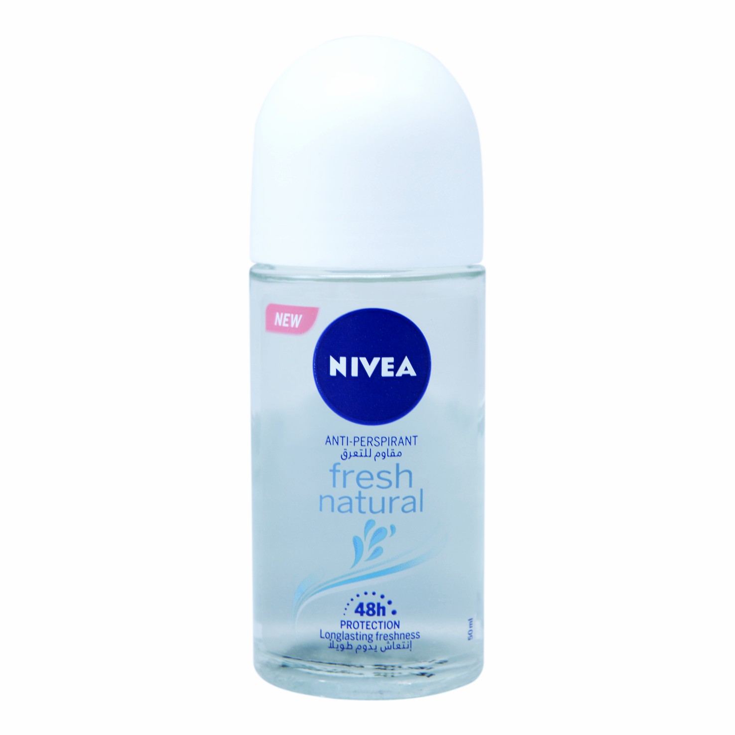 Nivea Fresh Natural Deodorant Roll On for Women 50ml image number 0