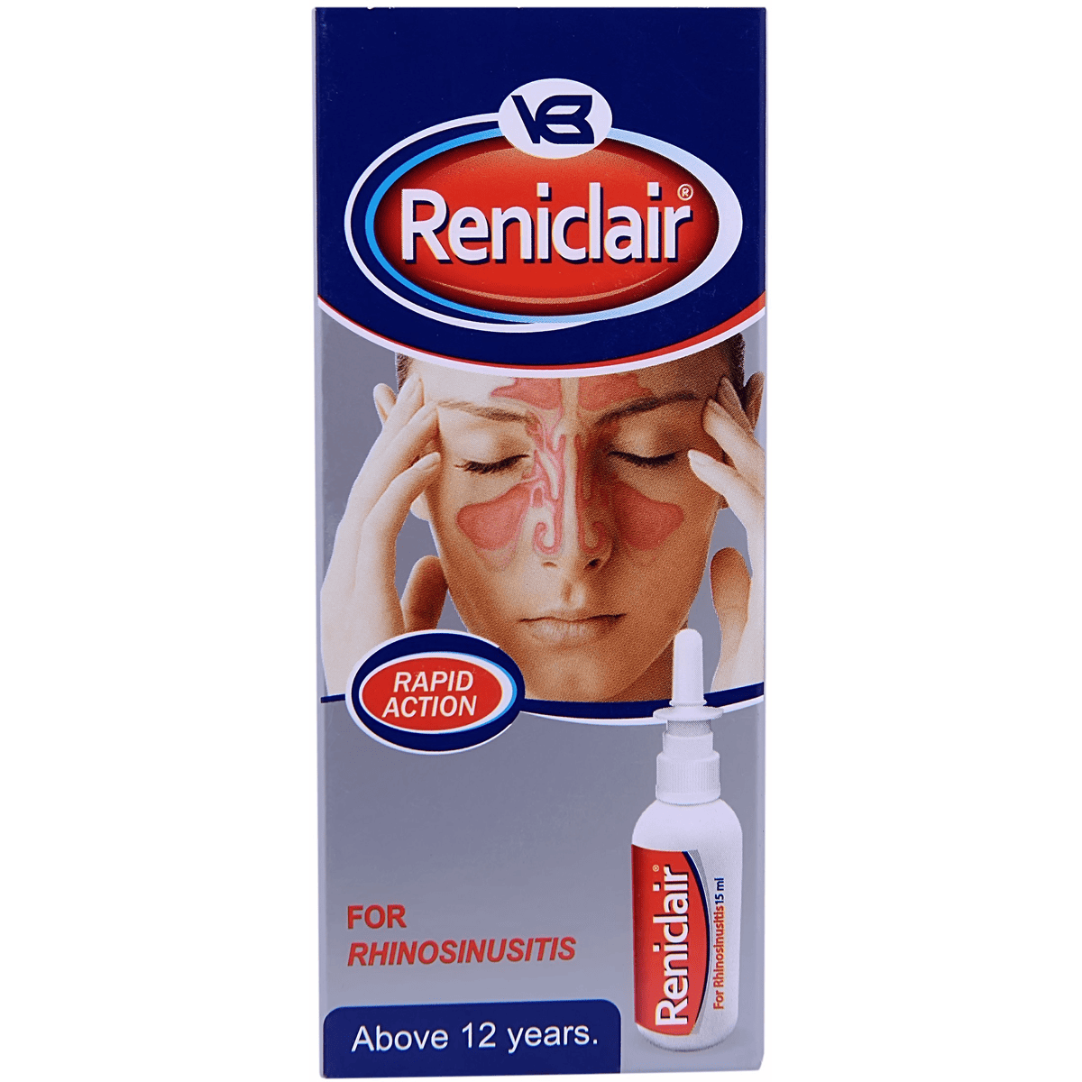 Reniclair (12 Years +) 15ml Nasal Spray image number 0
