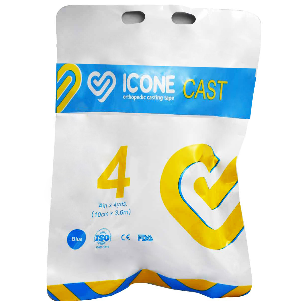 Icone Cast Blue 10 cm*3.6 m (4 Inch) image number 0