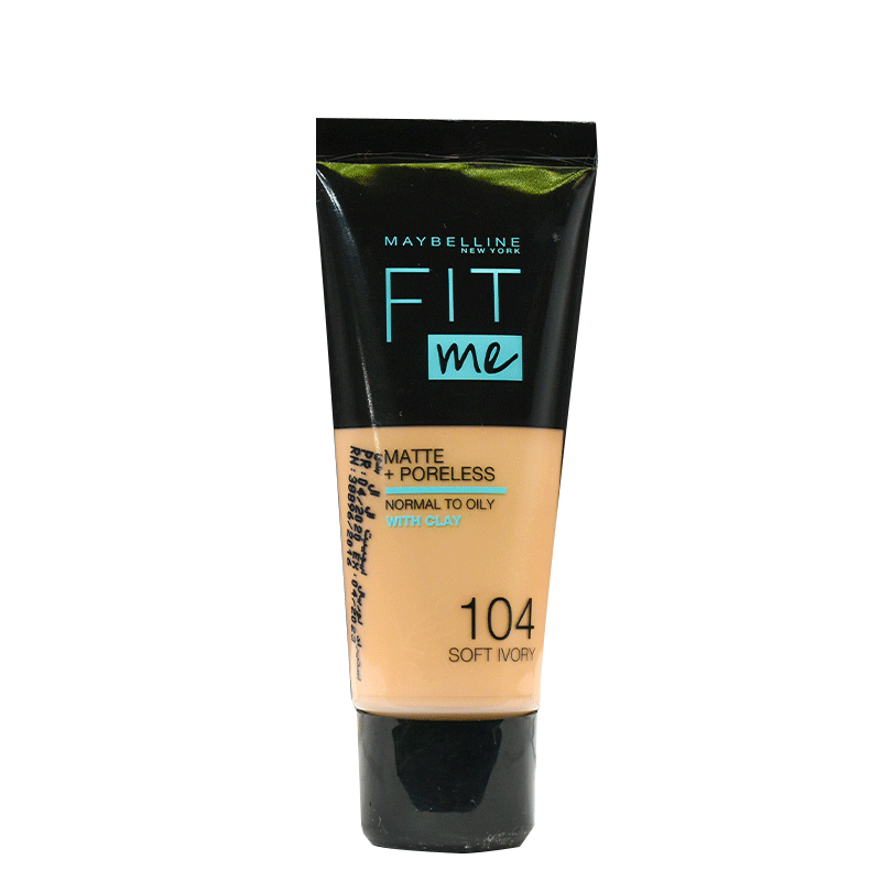 Maybelline Fit Me Matte + Poreless Liquid Foundation /104 Soft Ivory image number 0