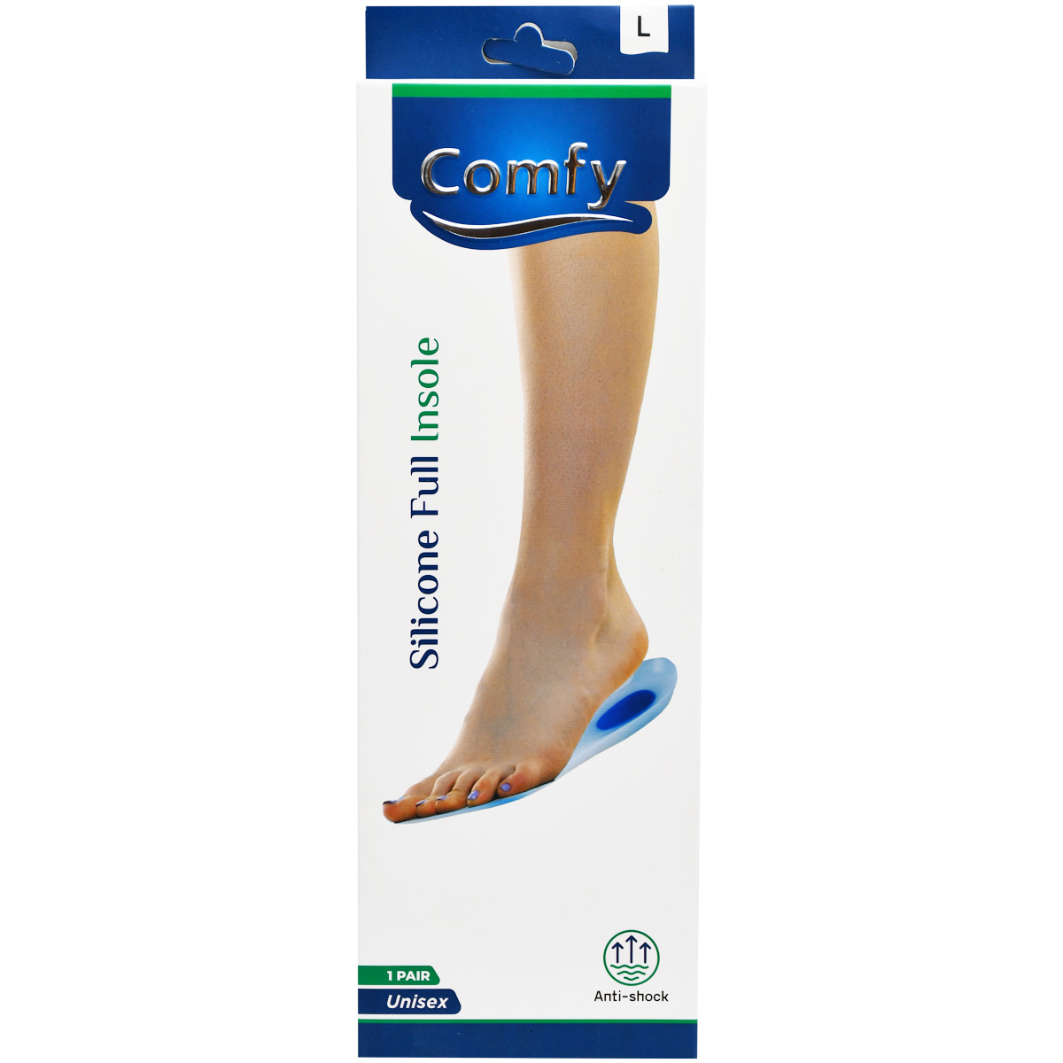 Comfy Silicone Full Insole Large image number 0