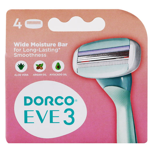 Dorco Eve 3 Blades - 4 Pieces image number 0
