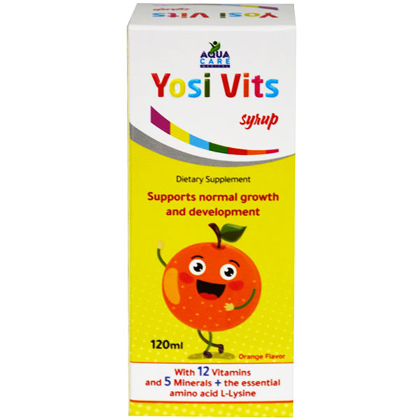 Yosi Vits ( Orange Flavor ) Syrup 120ml image number 0