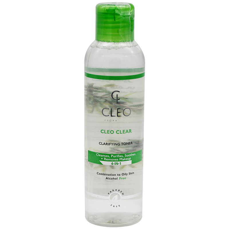 Cleo Clear Clarifying Toner For Oily Skin 180ml image number 0